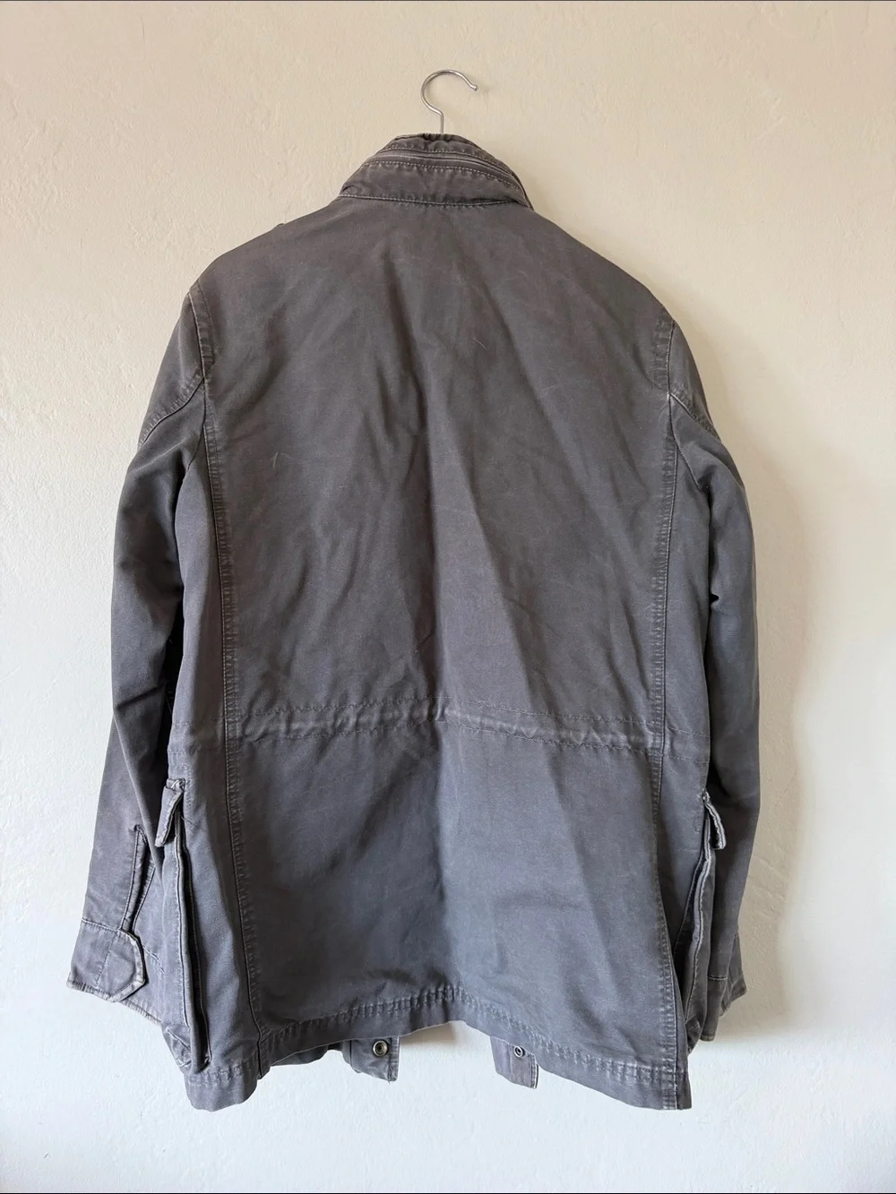 GAP Men's Gray Military Field Jacket